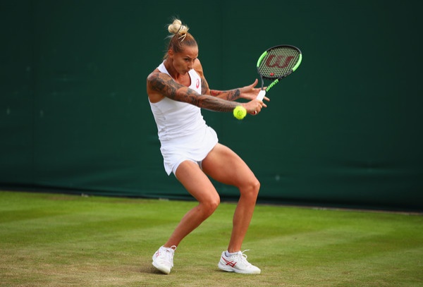 Polona Hercog blesti na sveti travi. Prišla je v 3. krog, kar je njen največji uspeh v karieri.