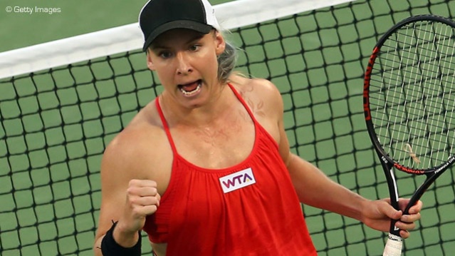Bethanie Mattek-Sands, kontroverzna tenisačica iz ZDA, je v 1. krogu izločila najtnico s Hrvaške