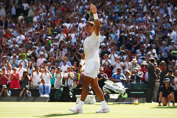 Rafa Nadal se je sprehodil čez 1. krog Wimbledona