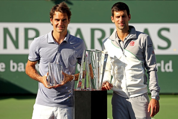 Federer in Djokovič sta odigrala 33. medsebojni dvoboj, razmerje pa je 17-16 v korist Švicarja