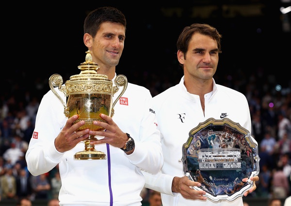Novak in Roger sta drugo leto zapored igrala finale Wimbledona