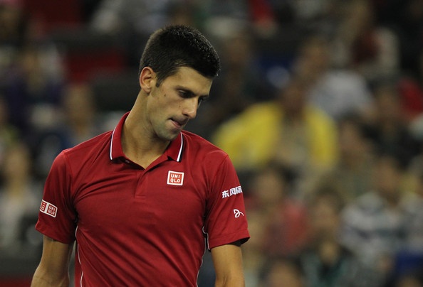 Novak Djokovič, 1. tenisač sveta, je lahko le zmajeval z glavo ob odlični potezah Federerja