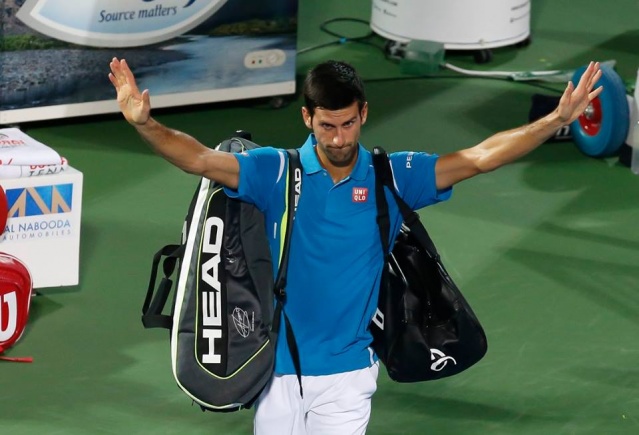 Novak Đokovič je zaradi infekcije očesa predal četrtfinalni obračun