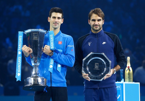 Novak Djokovič in Roger Federer sta začinila zaključni Masters. Zasluženo sta se pomerila za lovoriko, saj sta v letošnji sezoni pokazala največ.