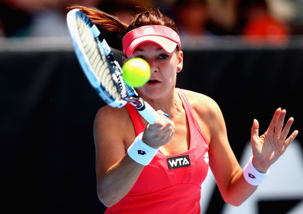 Agnieszka Radwanska bo že prvi teden lovila lovoriko na WTA turnirju v Aucklandu