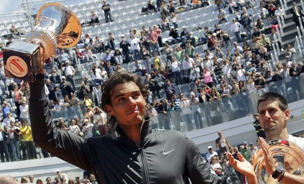 Rafael Nadal je v Rimu že šestič dvignil pokal, ki pripada najboljšemu