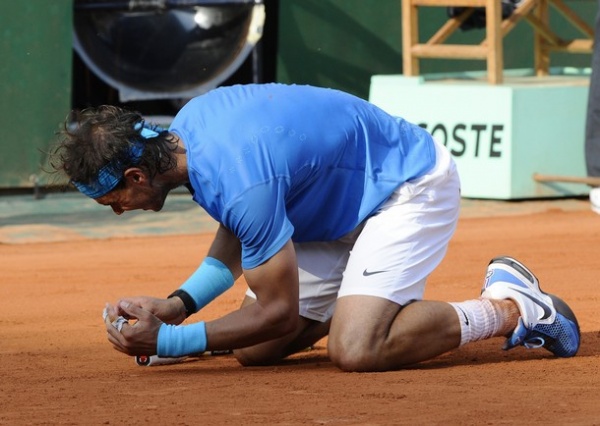 Rafael Nadal je v zadnjih sedmioh letih pokal mušketirjev dvignil šestkrat in se izenačil z Bjornom Borgom