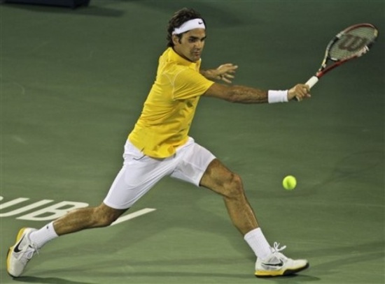 Roger Federer je 1. nosilec ATP turnirja serije 500 v Dubaju