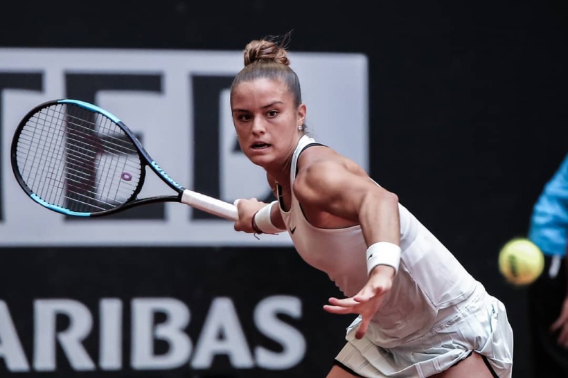 Maria Sakkari ni imela rešitve za igro najboljše slovenske teniške igralke