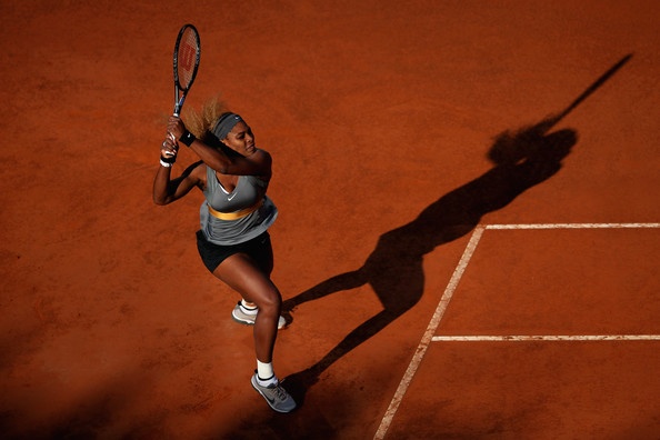 Serena Williams je sicer oddala niz v polfinalu Rima, a njena zmaga ni bila niti najmanj ogrožena.
