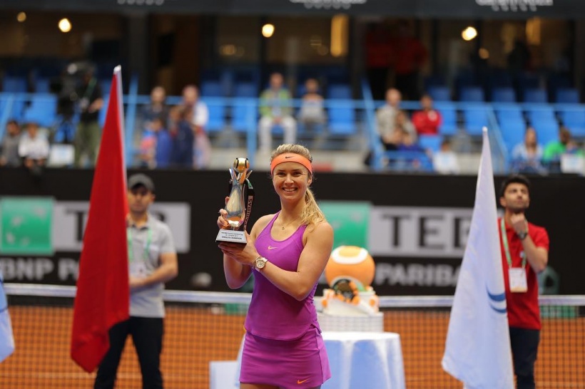 Elina Svitolina je zmagovalka WTA turnirja v Carigradu