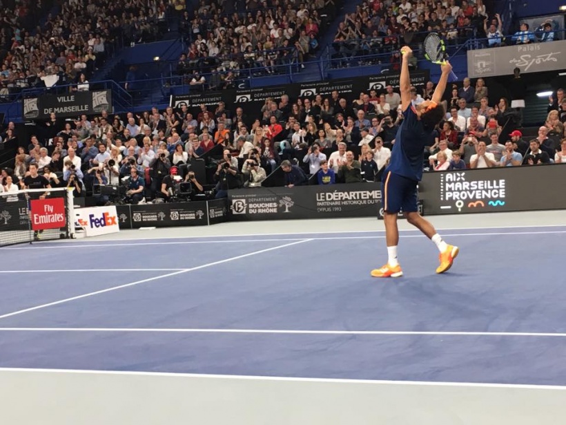 Jo-Wilfried Tsonga je tretjič zmagal na domačem ATP250 turnirju v Marseillu