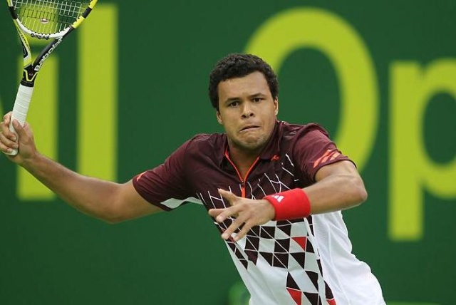 Jo-Wilfried Tsonga se je v finale uvrstil brez boja. Namesto tega je odigral kratko ekshibicijo z Edbergom