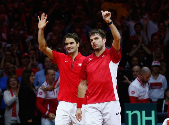 Tvorca švicarske pravjice Roger Federer in Stan Wawrinka