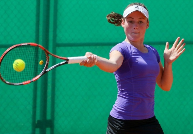 Tamara Zidanšek je svetla prihodnost slovenskega ženskega tenisa. Konjičanka je v igri za naslov Evropske mladinske prvakinje. Foto: Facebook