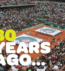Minilo je že 80 let od izgradnje prizorišča Roland Garros