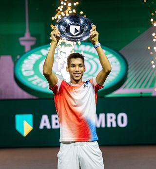 Končno mu je uspelo. Auger Aliassime do slavja na ATP 500 turnirju v Rotterdamu.