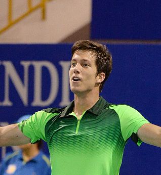 Bedene v Dubaju po težki zmagi proti kvalifikantu dobil srečnega poraženca