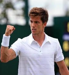 Sijajni Bedene šokiral Sinnerja v Montpellierju