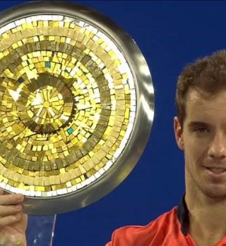 Richard Gasquet do tretje lovorike v Montpellierju!