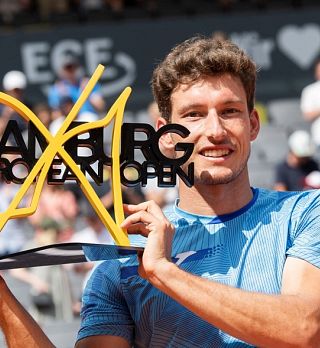 Španec Carreno Busta v Hamburgu do prvega naslova na ATP 500 turnirjih
