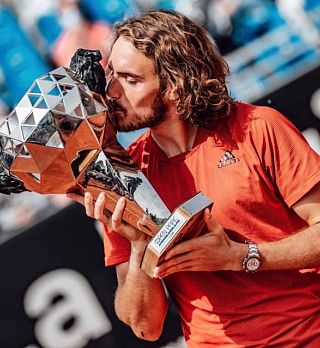 Cicipas do krone na ATP turnirju v Lyonu