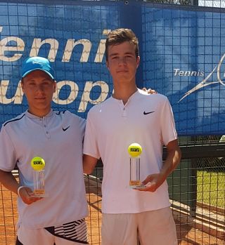 Jan Dimitrijevič je bil prvič v finalu na Tennis Europe