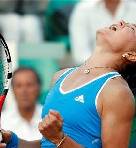 Dinara Safina preko Venus Williams v finale Rima
