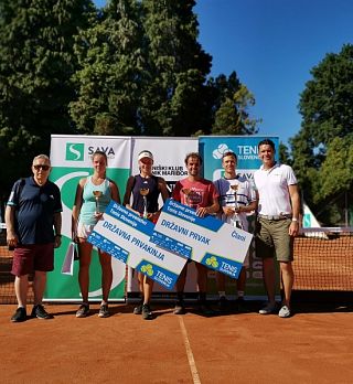 Nik Razboršek in Manca Pislak državna prvaka v tenisu