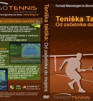 Borut Urh in Tomaž Mencinger izdala DVD Teniška taktika - Od začetnika do mojstra