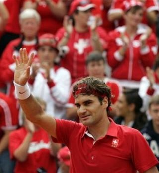 Švica na krilih Federerja obstala v svetovni skupini pokala Davis!