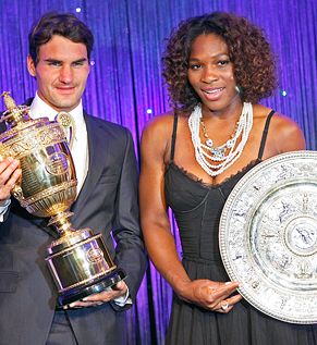 Federer in Serena najboljša teniška igralca leta 2009; V Belgiji je športnica leta Kim Clijsters!
