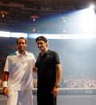 Federer premagal Samprasa v Madison Square Gardnu