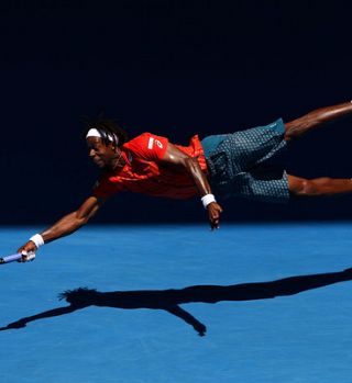 Monfils ''poletel'' in potreboval pomoč zdravnika