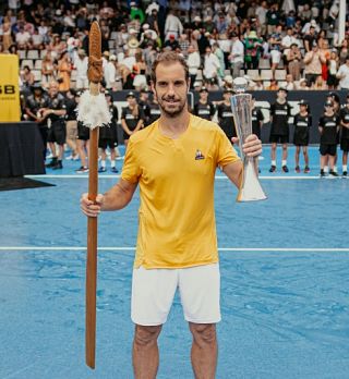 Kakšna leta, Richard Gasquet je kot vino, zmagal je v Aucklandu