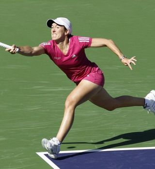 Super začetek Justine Henin v Indian Wellsu!