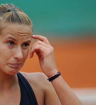 FOTO: Utrinki iz dvoboja 2. kroga OP Francije med Polono Hercog in Aravane Rezai!