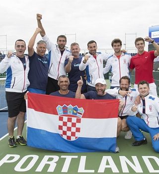 Čudež v Portlandu. Hrvati v polfinalu Davisovega pokala.