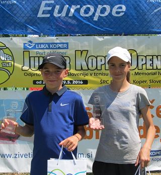 9.Luka Koper Junior Open v roke Slovencu in Ukrajinki