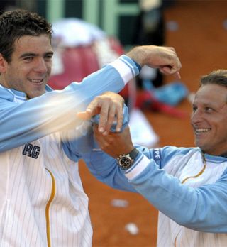 Juan Martin Del Potro pokazal iz kakšnega testa je in popeljal Argentino v finale Pokala Davis