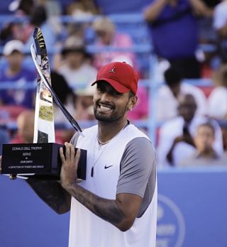 Kyrgios drugič zmagal na turnirju v Washingtonu