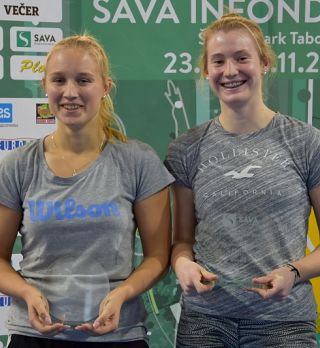 Maja Makorič junakinja mladinskega turnirja Sava Infond Open v Mariboru