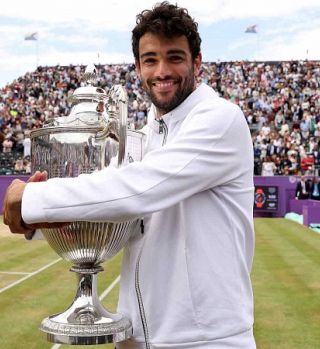 Matteo Berrettini po Stuttgartu najboljši še v Londonu