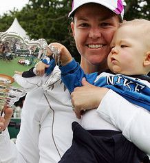 Lindsay Davenport še drugič postala mamica!