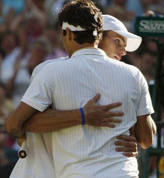 Dvoboj Federer:Roddick najbolj gledan v zadnjih 10 letih!