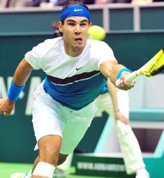 Nadal trl odpor Bolellija kar 2 uri in pol