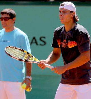Vroči navijač Reala iz Madrida, Rafael Nadal, je bil navdušen nad igro Barcelone v finalu lige prvakov!