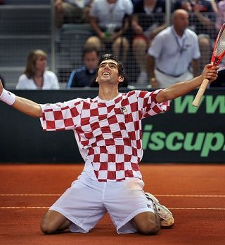 Marin Čilič popeljal Hrvate v polfinale, Ivo Karlovič ujel Gustava Kuertna!