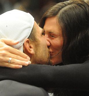 FOTO! Teniški igralec Jurgen Melzer osvojil plavalko Mirno Jukič!