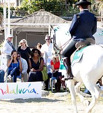 Slike! Serena Williams in druge igralke na zabavi v Andaluciji?